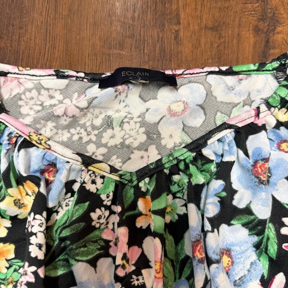 Eclair Floral Long Sleeve Blouse – Romantic Cottagecore Style - Picture 3 of 7